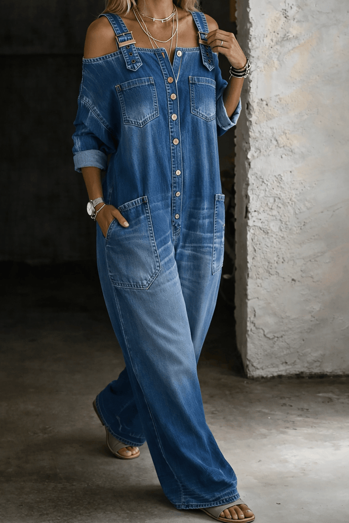 Aurelia | Denim Jumpsuit