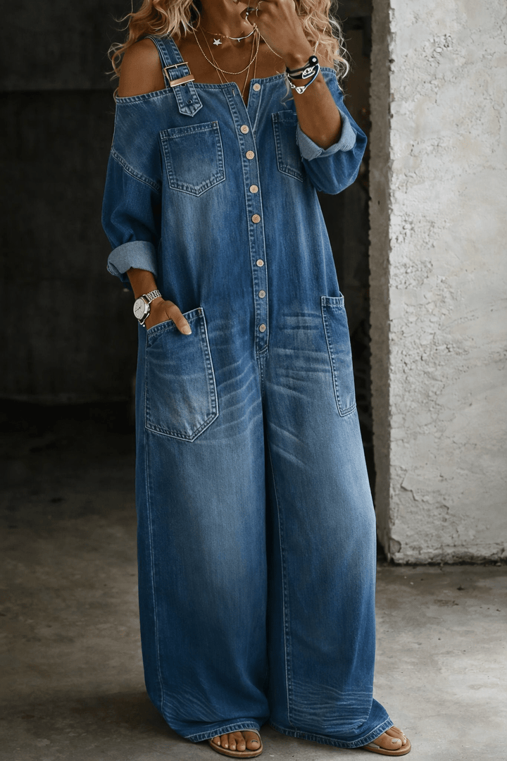 Aurelia | Denim Jumpsuit