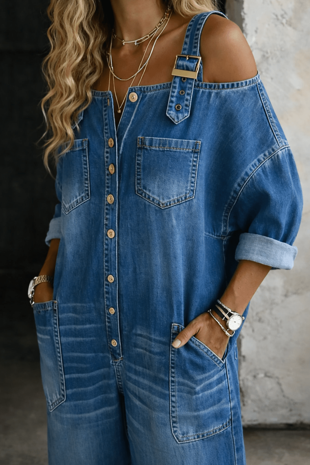 Aurelia | Denim Jumpsuit