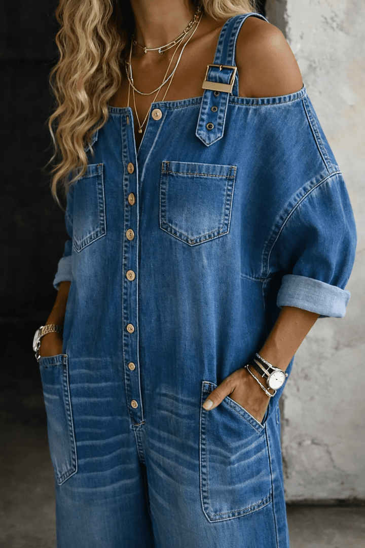 Aurelia | Denim Jumpsuit