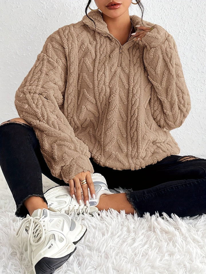 CLARE™ - Pull en maille chaude