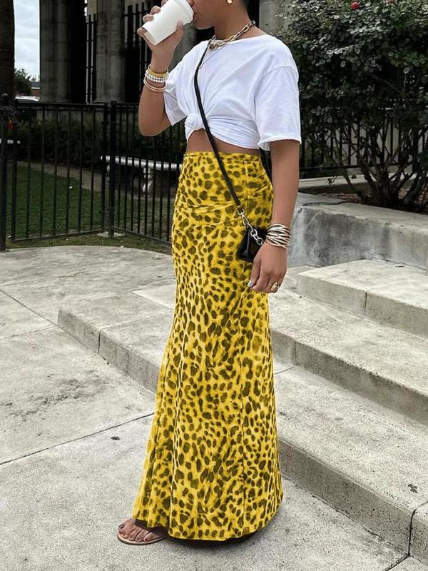 SUMAN™ – Jupe moulante taille haute chic