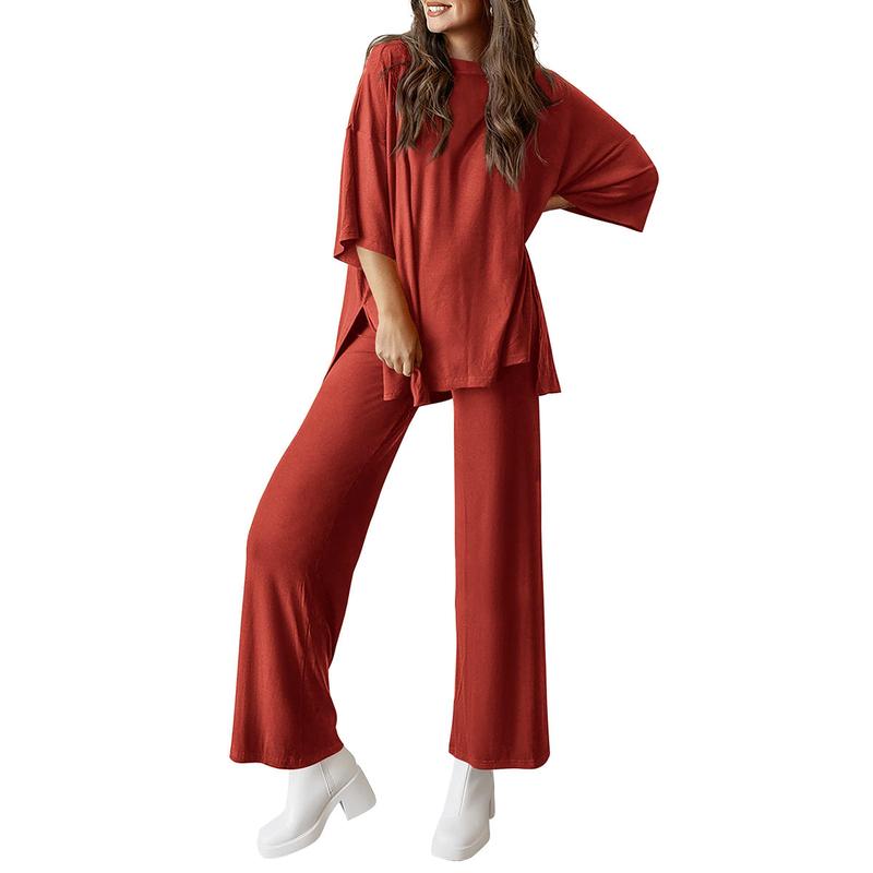 HARLOWI™ – Ensemble pull et jogging coupe décontractée pour tous les jours