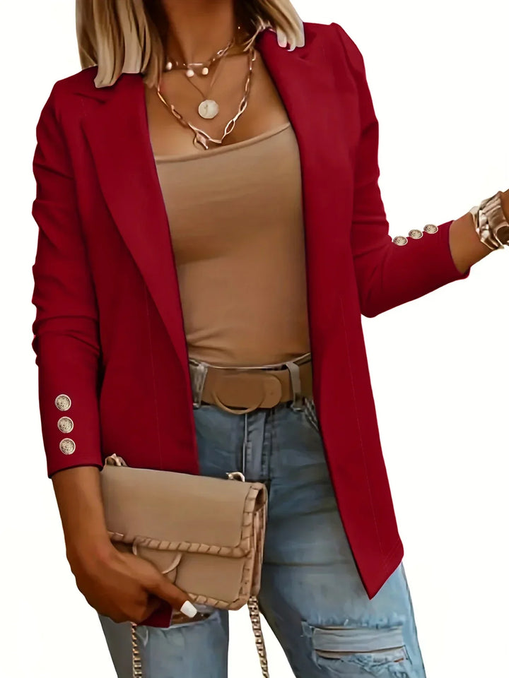 EMMA™ - Veste chic ouverte sur le devant