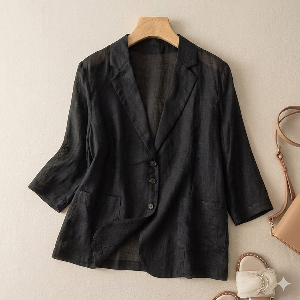 Evelyn | Relaxed Button Blouse