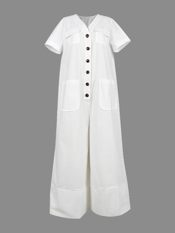 Sherry | V-Neck Jumpsuit