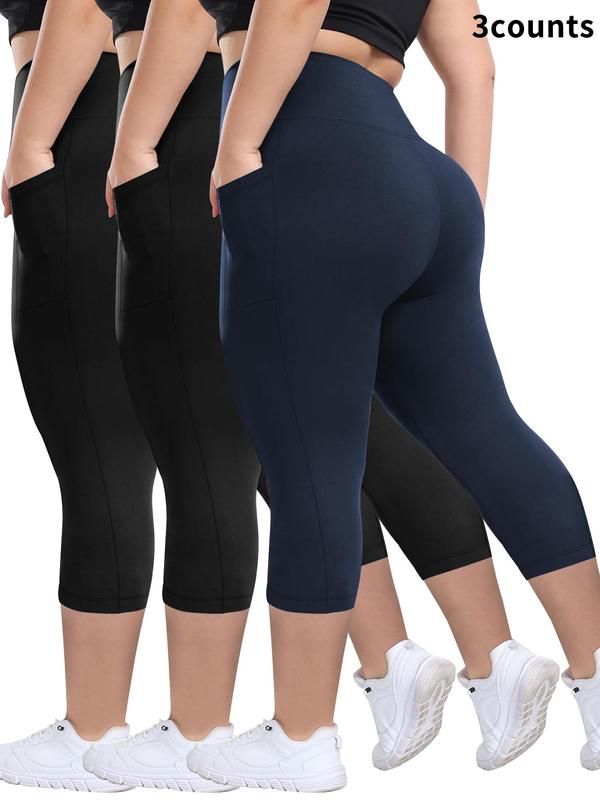 MIRA™ – Lot de 3 capris respirants