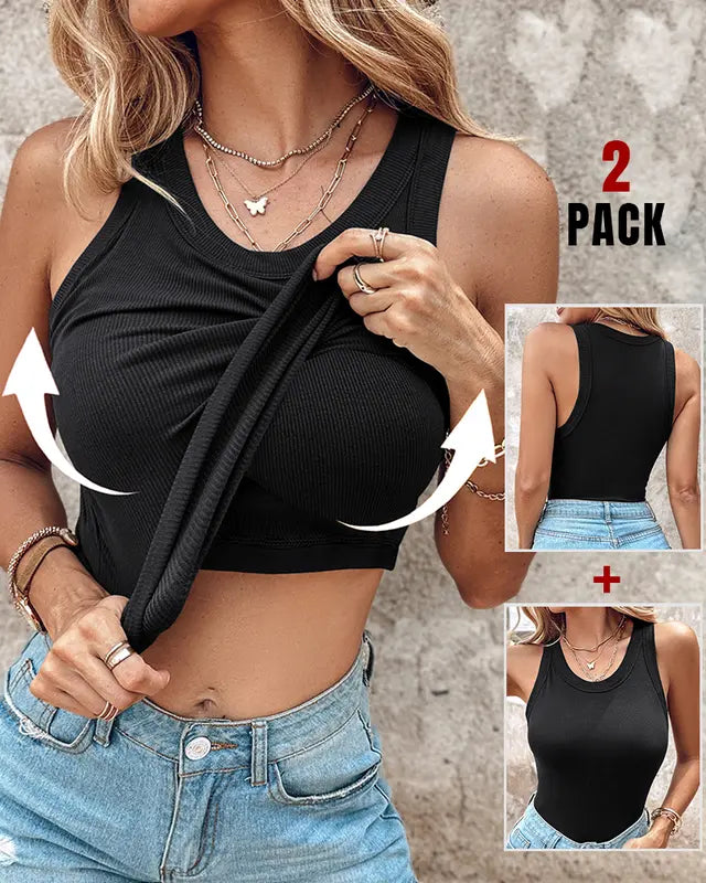 DASHA™ - Débardeur confort avec soutien-gorge intégré (Lot de 2)