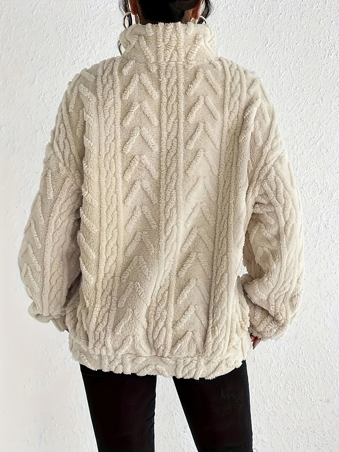 CLARE™ - Pull en maille chaude