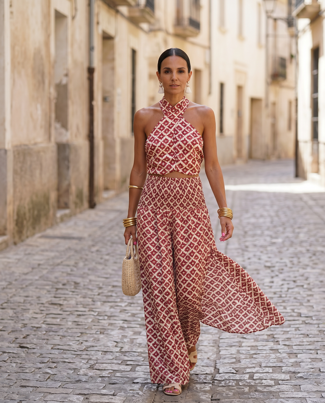 Bianca | Bohemian Two-Piece Maxi Set