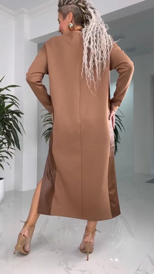 MARILYN™ - Robe midi minimaliste classique