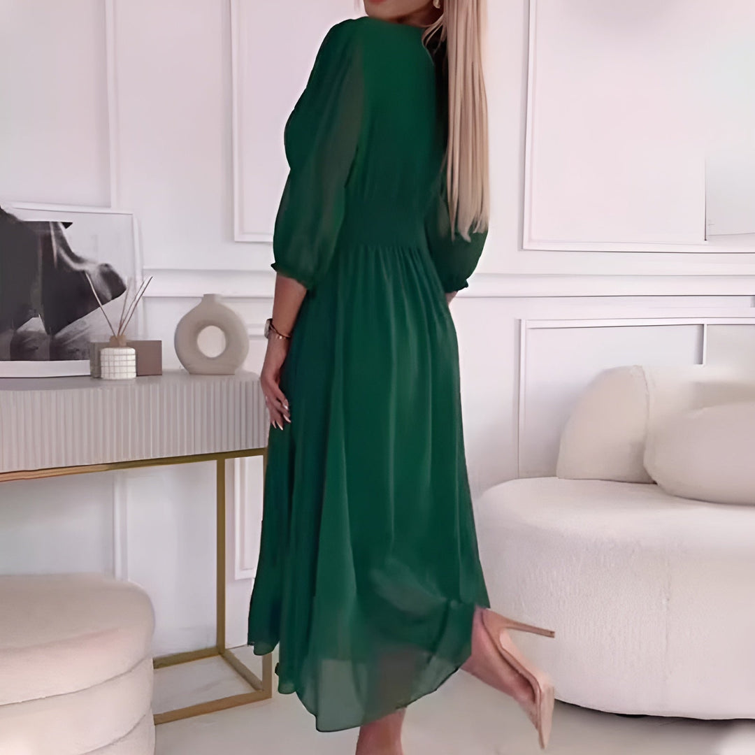NAOMI™ - Robe élégante en mousseline