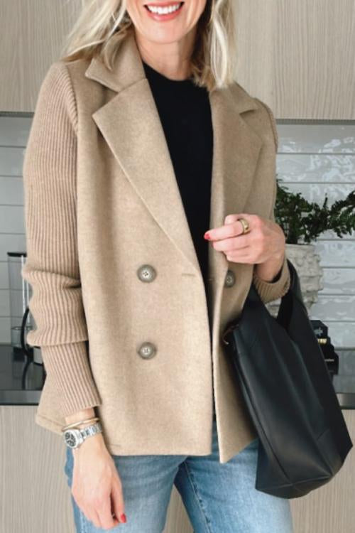 SORELLE™ - Blazer élégant à manches en maille