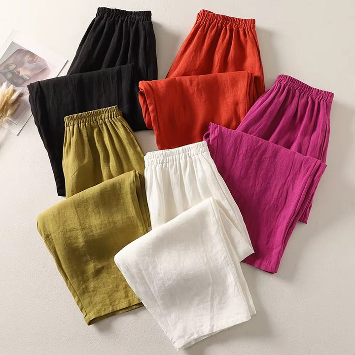 Marissa | Relaxed Linen Trousers