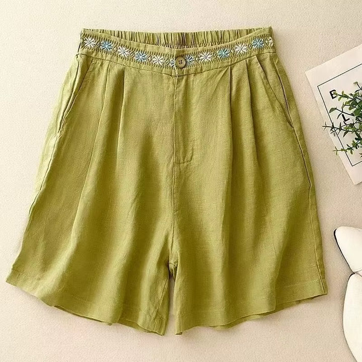 Elise | Relaxed Linen Shorts