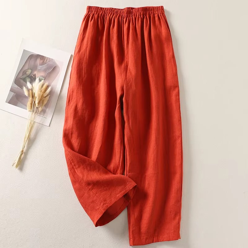 Marissa | Relaxed Linen Trousers
