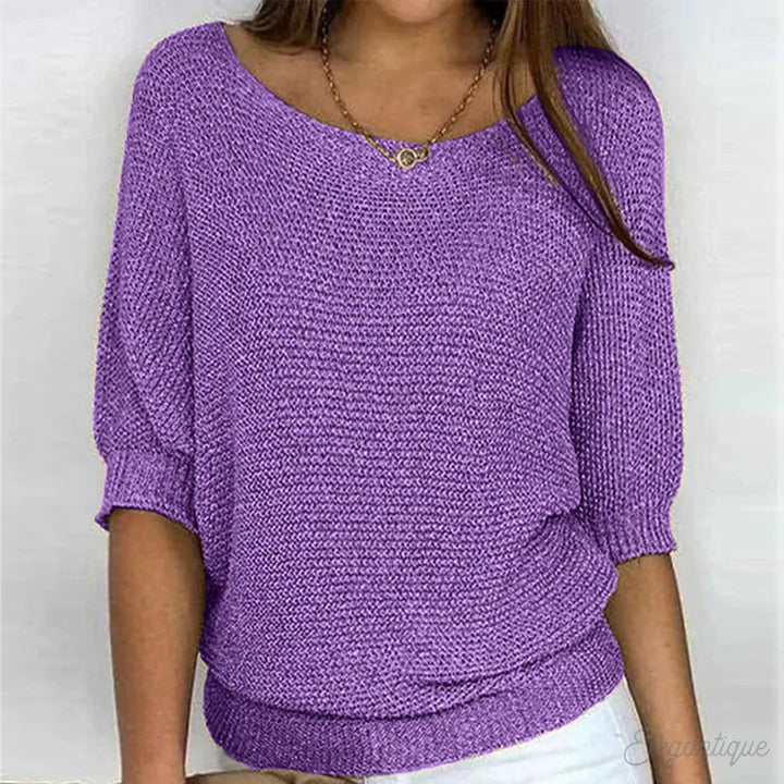 JOLENE™ - Pull en maille légère